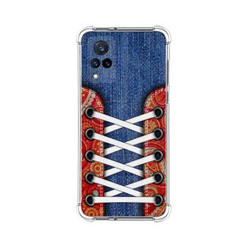 Funda Silicona Antigolpes Vivo V21 5g Diseño Zapatillas 11