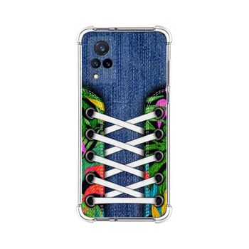 Funda Silicona Antigolpes Vivo V21 5g Diseño Zapatillas 13