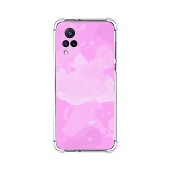 Funda Silicona Antigolpes Vivo V21 5g Diseño Acuarela 04