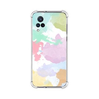 Funda Silicona Antigolpes Vivo V21 5g Diseño Acuarela 11