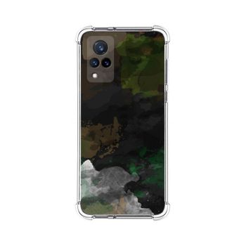 Funda Silicona Antigolpes Vivo V21 5g Diseño Acuarela 12