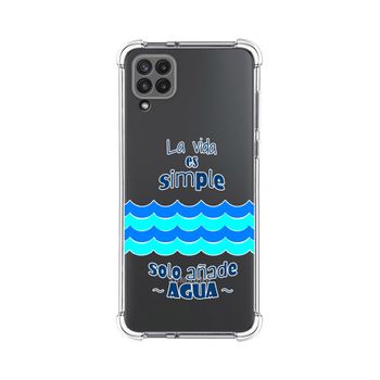 Funda Silicona Antigolpes Samsung Galaxy A22 4g / M22 Diseño Agua