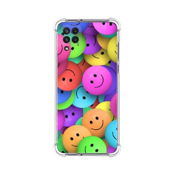 Funda Silicona Antigolpes Samsung Galaxy A22 4g / M22 Diseño Smile