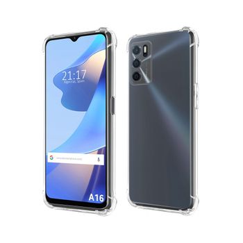 Funda Silicona Antigolpes Transparente Oppo A16 / A16s