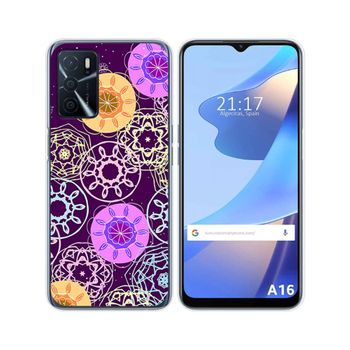 Funda Silicona Oppo A16 / A16s Diseño Radial