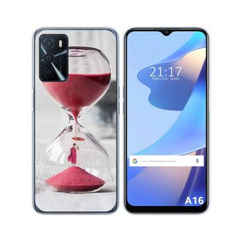 Funda Silicona Oppo A16 / A16s Diseño Reloj