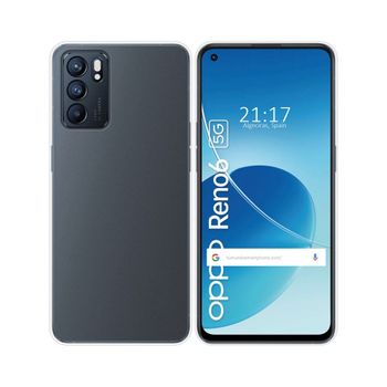 Funda Silicona Gel Tpu Transparente Oppo Reno 6 5g