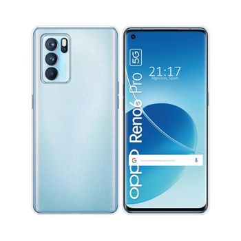 Funda Silicona Gel Tpu Transparente Oppo Reno 6 Pro 5g