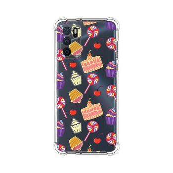 Funda Silicona Antigolpes Oppo A16 / A16s Diseño Dulces 01