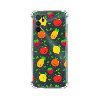 Funda Silicona Antigolpes Oppo A16 / A16s Diseño Frutas 01