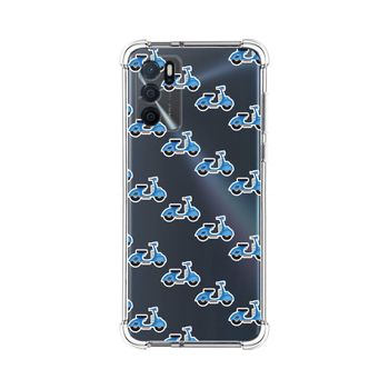 Funda Silicona Antigolpes Oppo A16 / A16s Diseño Scooter