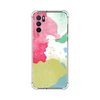 Funda Silicona Antigolpes Oppo A16 / A16s Diseño Acuarela 02