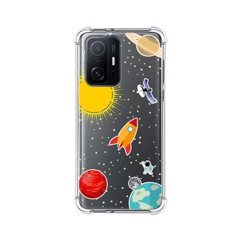 Funda Silicona Antigolpes Xiaomi 11t 5g / 11t Pro 5g Diseño Espacio