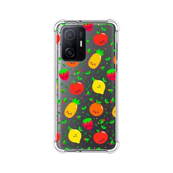 Funda Silicona Antigolpes Xiaomi 11t 5g / 11t Pro 5g Diseño Frutas 01