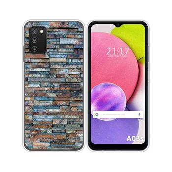 Funda Silicona Samsung Galaxy A03s Diseño Ladrillo 05