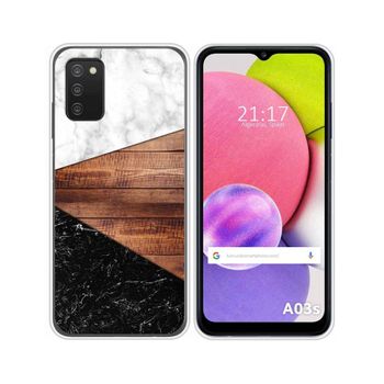 Funda Silicona Samsung Galaxy A03s Diseño Mármol 11