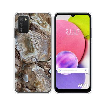 Funda Silicona Samsung Galaxy A03s Diseño Mármol 14