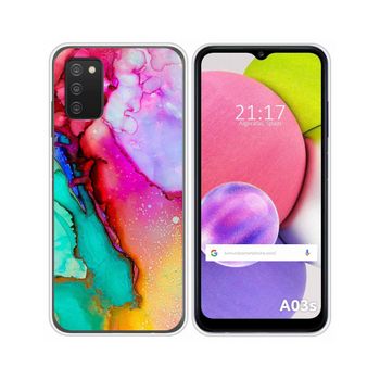 Funda Silicona Samsung Galaxy A03s Diseño Mármol 15