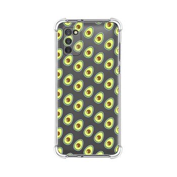 Funda Silicona Antigolpes Samsung Galaxy A03s Diseño Aguacate