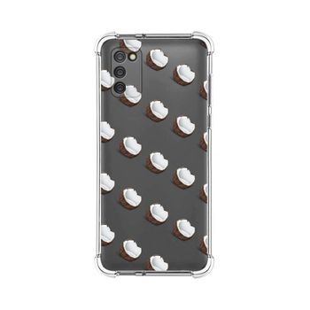 Funda Silicona Antigolpes Samsung Galaxy A03s Diseño Cocos