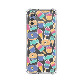 Funda Silicona Antigolpes Samsung Galaxy A03s Diseño Dulces 02