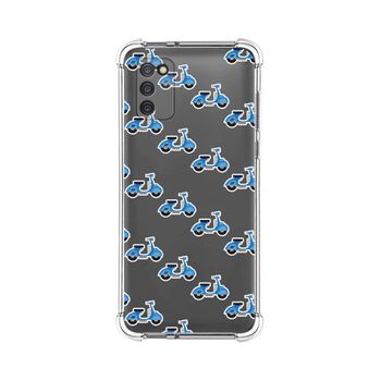 Funda Silicona Antigolpes Samsung Galaxy A03s Diseño Scooter