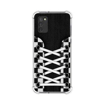 Funda Silicona Antigolpes Samsung Galaxy A03s Diseño Zapatillas 03