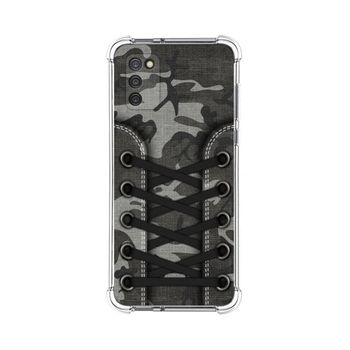 Funda Silicona Antigolpes Samsung Galaxy A03s Diseño Zapatillas 15