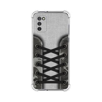 Funda Silicona Antigolpes Samsung Galaxy A03s Diseño Zapatillas 16