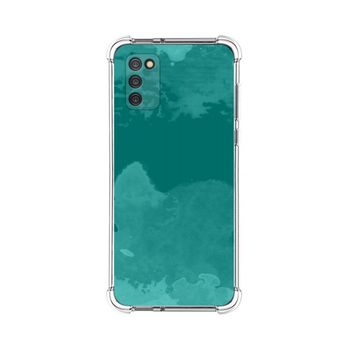 Funda Silicona Antigolpes Samsung Galaxy A03s Diseño Acuarela 06