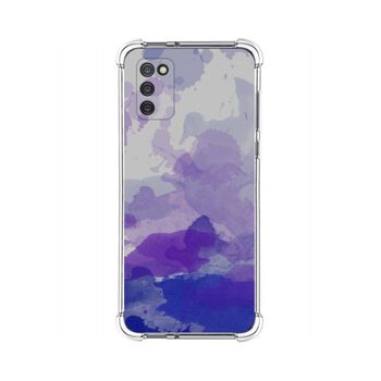 Funda Silicona Antigolpes Samsung Galaxy A03s Diseño Acuarela 09