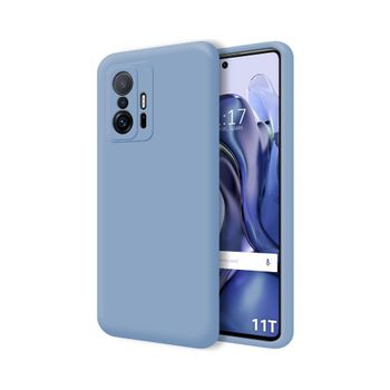 Funda Silicona Líquida Ultra Suave Xiaomi 11t 5g / 11t Pro 5g Color Azul