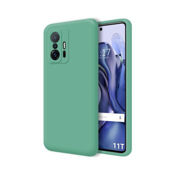 Funda Silicona Líquida Ultra Suave Xiaomi 11t 5g / 11t Pro 5g Color Verde