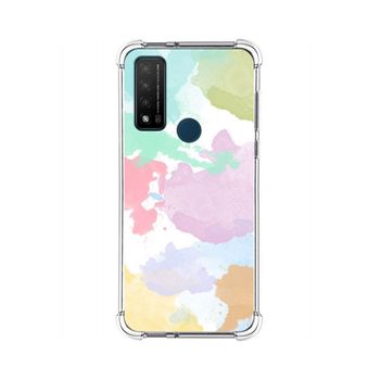 Funda Silicona Antigolpes Tcl 20 R 5g Diseño Acuarela 11