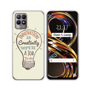 Funda Silicona Realme 8i Diseño Creativity