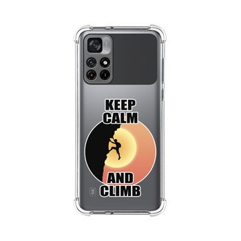 Funda Silicona Antigolpes Xiaomi Poco M4 Pro 5g Diseño Hombre Escalada