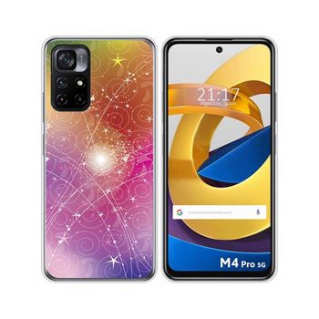 Funda Silicona Xiaomi Poco M4 Pro 5g Diseño Abstracto