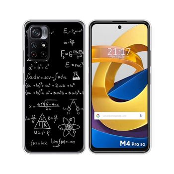 Funda Silicona Xiaomi Poco M4 Pro 5g Diseño Formulas