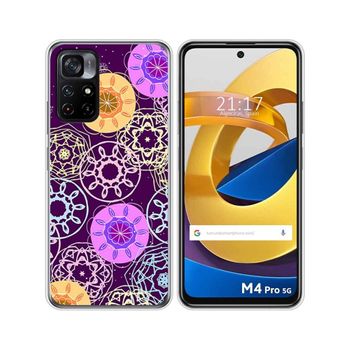 Funda Silicona Xiaomi Poco M4 Pro 5g Diseño Radial