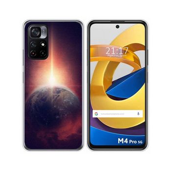 Funda Silicona Xiaomi Poco M4 Pro 5g Diseño Tierra