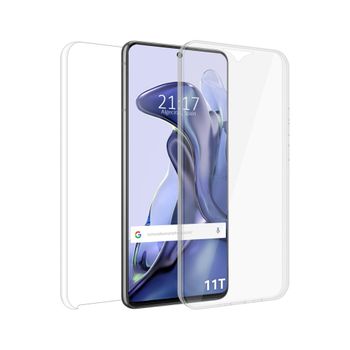 Funda Doble Transparente Pc + Tpu Full Body 360 Xiaomi 11t 5g / 11t Pro 5g
