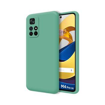 Funda Silicona Líquida Ultra Suave Xiaomi Poco M4 Pro 5g Color Verde