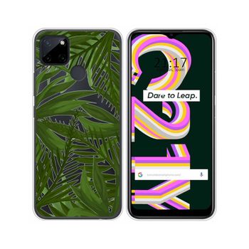 Funda Silicona Transparente Realme C21y / C25y Diseño Jungla