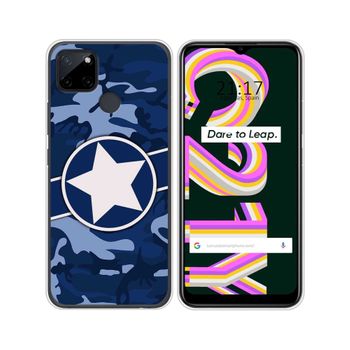 Funda Silicona Realme C21y / C25y Diseño Camuflaje 03