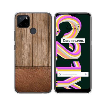 Funda Silicona Realme C21y / C25y Diseño Madera 09