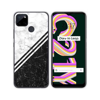 Funda Silicona Realme C21y / C25y Diseño Mármol 01