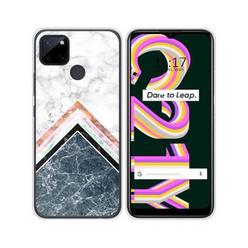 Funda Silicona Realme C21y / C25y Diseño Mármol 05