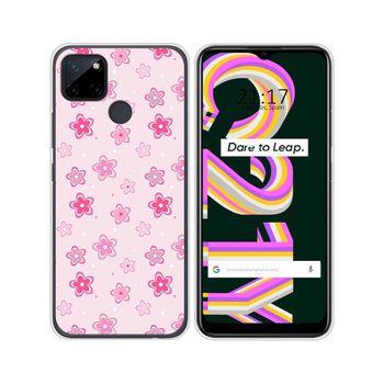 Funda Silicona Realme C21y / C25y Diseño Flores