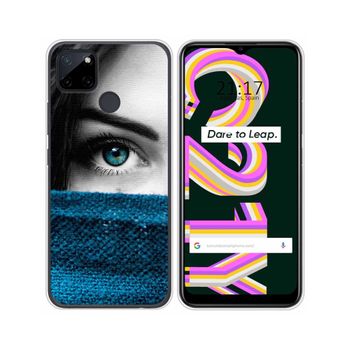 Funda Silicona Realme C21y / C25y Diseño Ojo