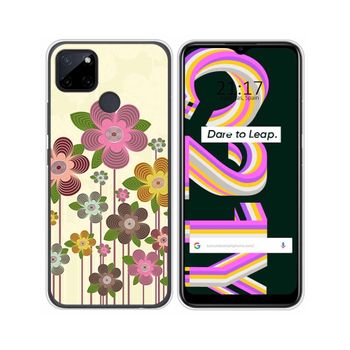 Funda Silicona Realme C21y / C25y Diseño Primavera En Flor